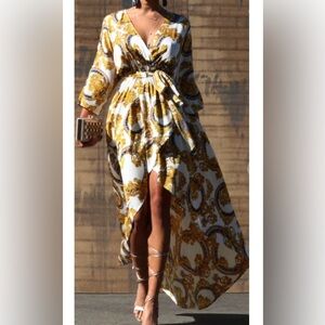 ❗️NEW❗️Dress Day Printed High Low Dress